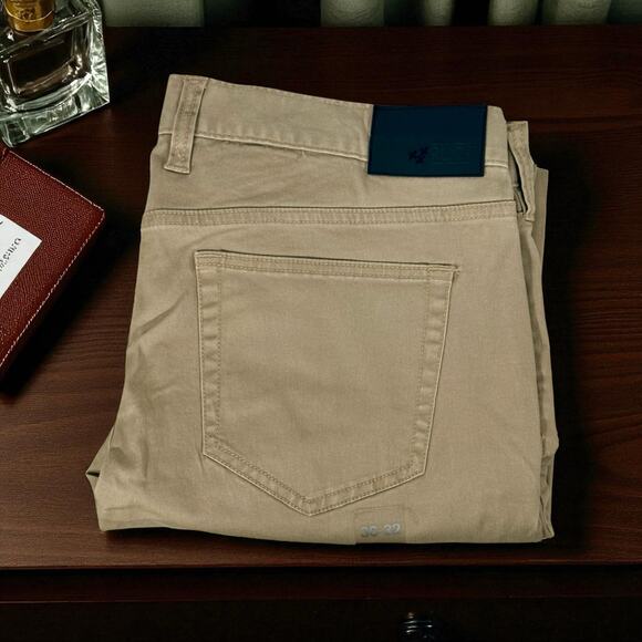 RUDE Hot Topic NWT Men's 36x32 Skinny Fit Khaki Chino Pants Stretch Preppy Teen - Picture 2 of 11